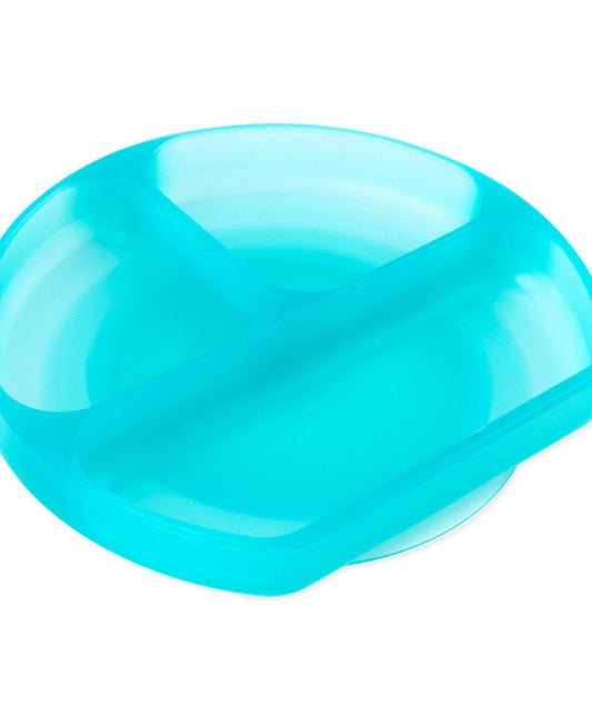 Bumkins Silicone Grip Dish - Blue