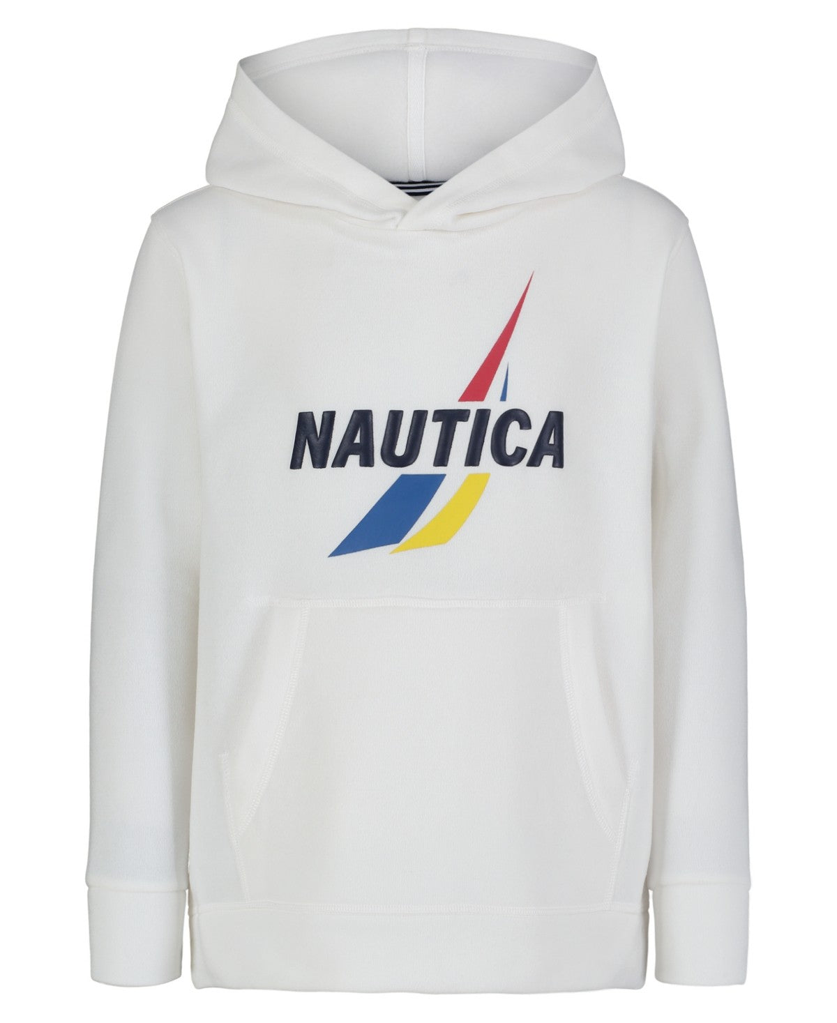 Nautica Class Split Pullover Hoodie, Marshmallow - Size M boys