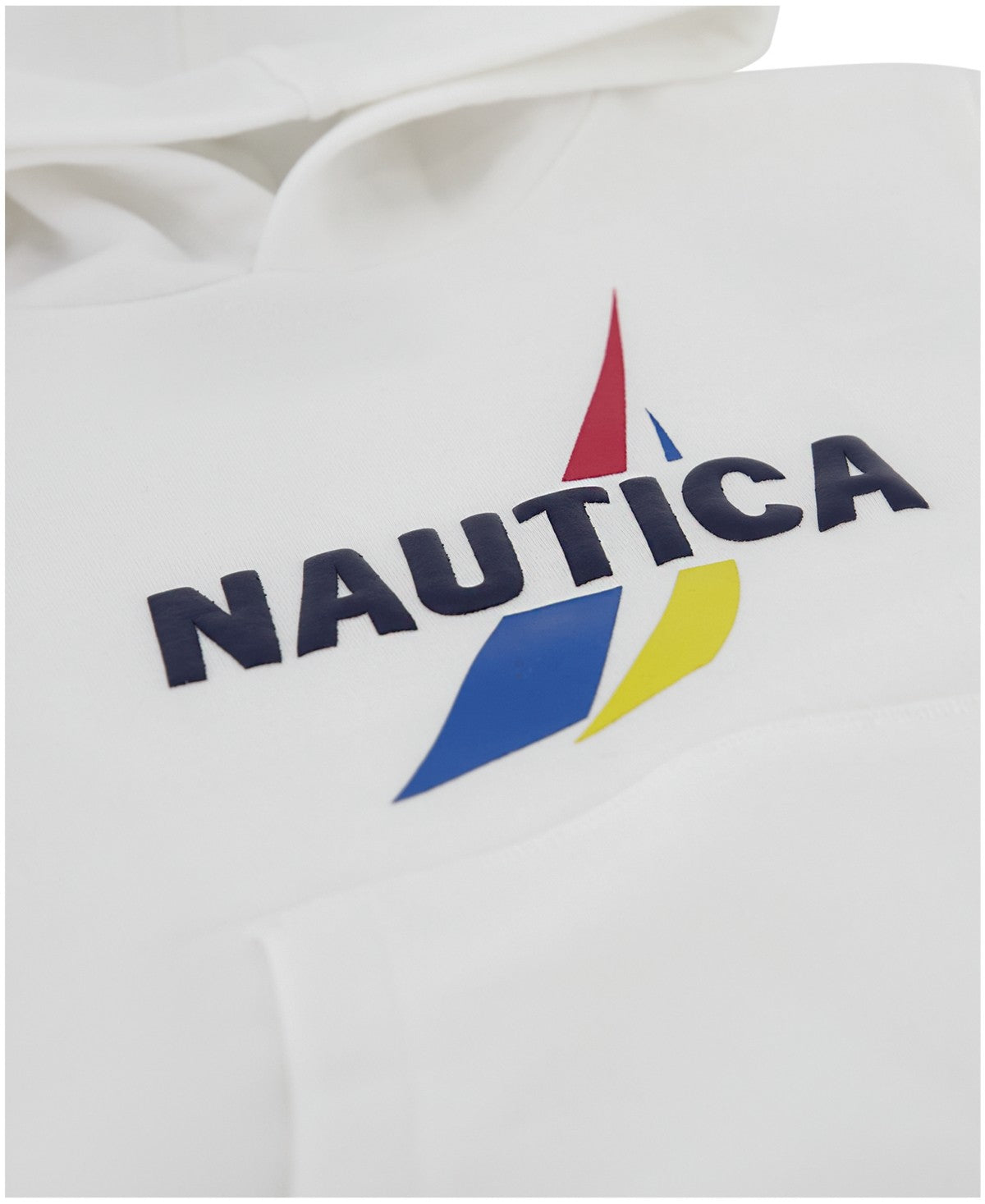 Nautica Class Split Pullover Hoodie, Marshmallow - Size M boys