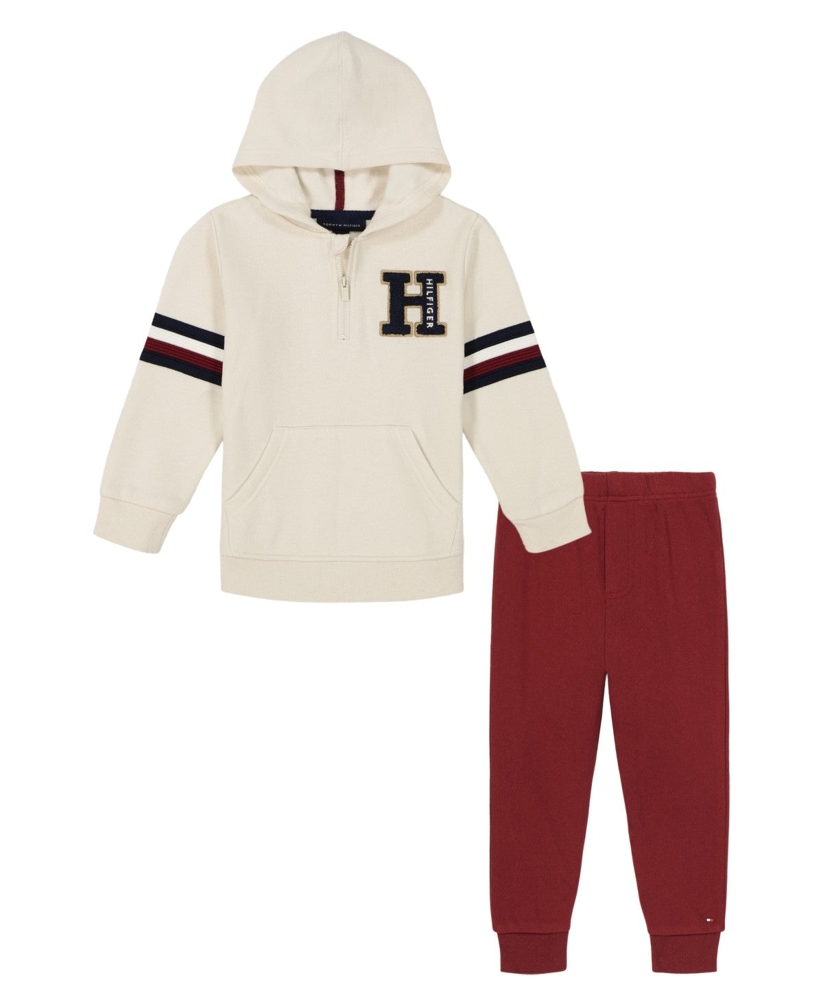 Tommy Hilfiger Boy's 2-Piece Hoodie & Joggers Set, 24 Months