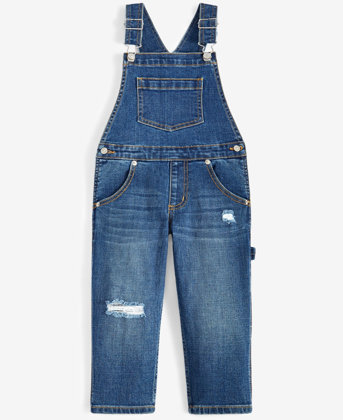 Epic Threads Toddler Brent Stretch-Denim Overalls 4T girl