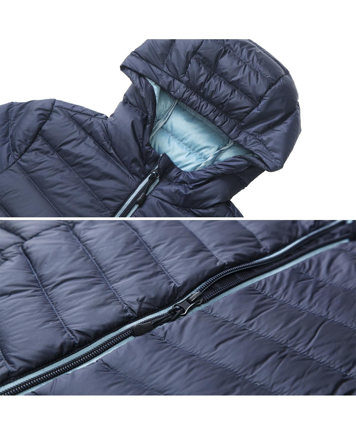 Rokka&Rolla Girls Ultra Light Down Jacket, Size 10-12US - Sky