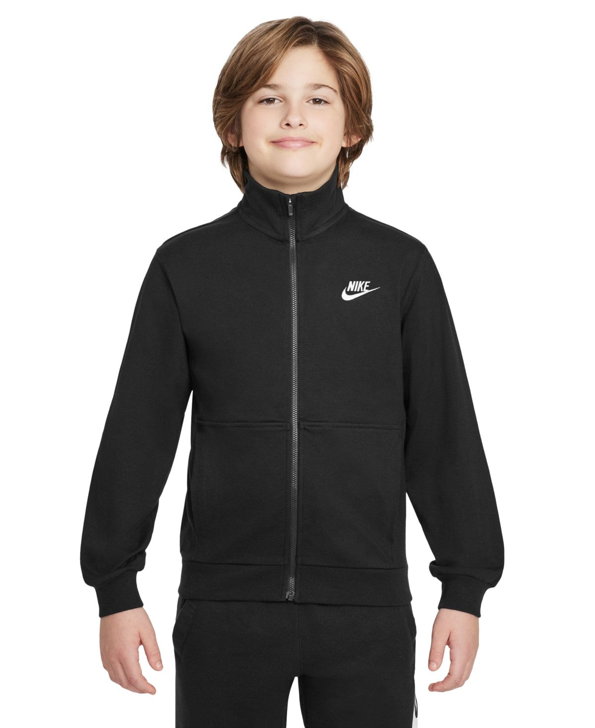 Nike Sportswear Club Full-Zip Jacket Black, Size XL