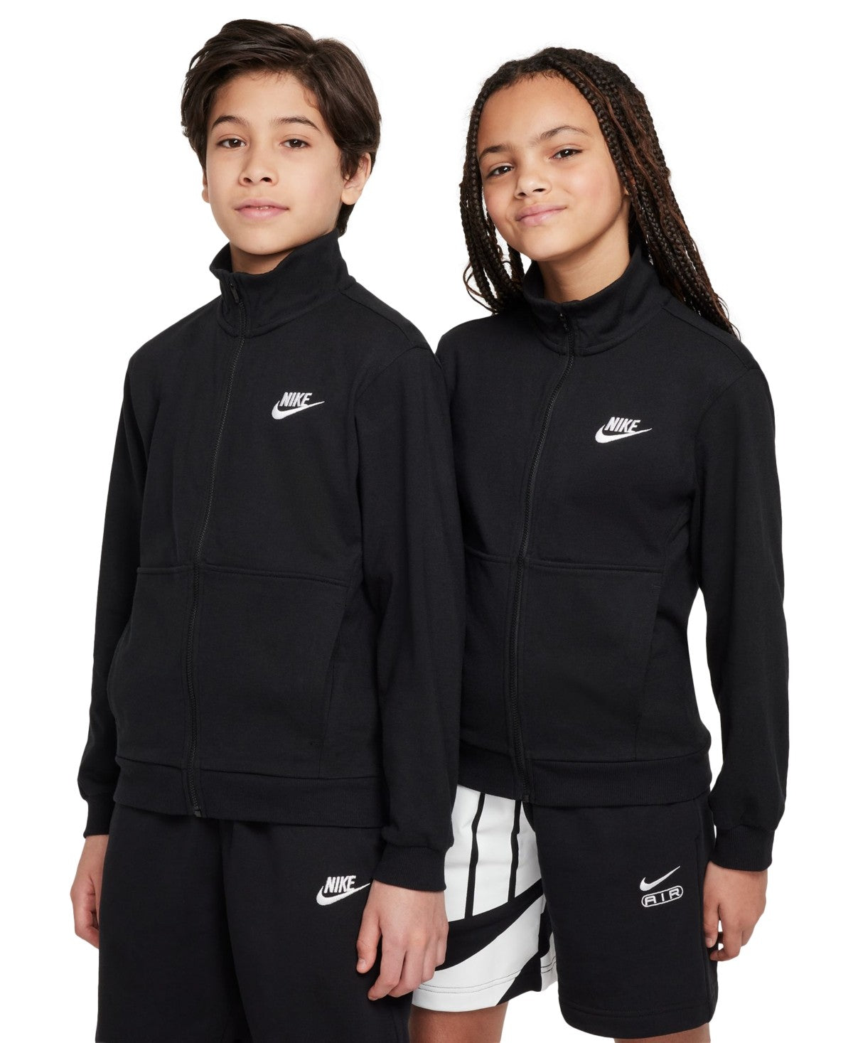 Nike Sportswear Club Full-Zip Jacket Black, Size XL