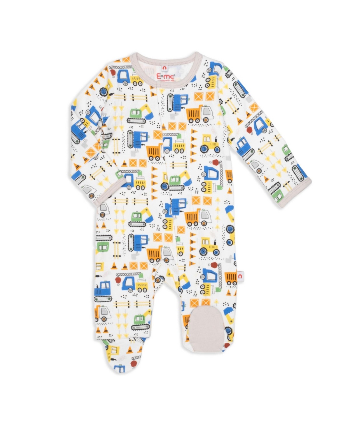 Easy Magnetic Close Baby Boys Footed Coverall 3-6 Months