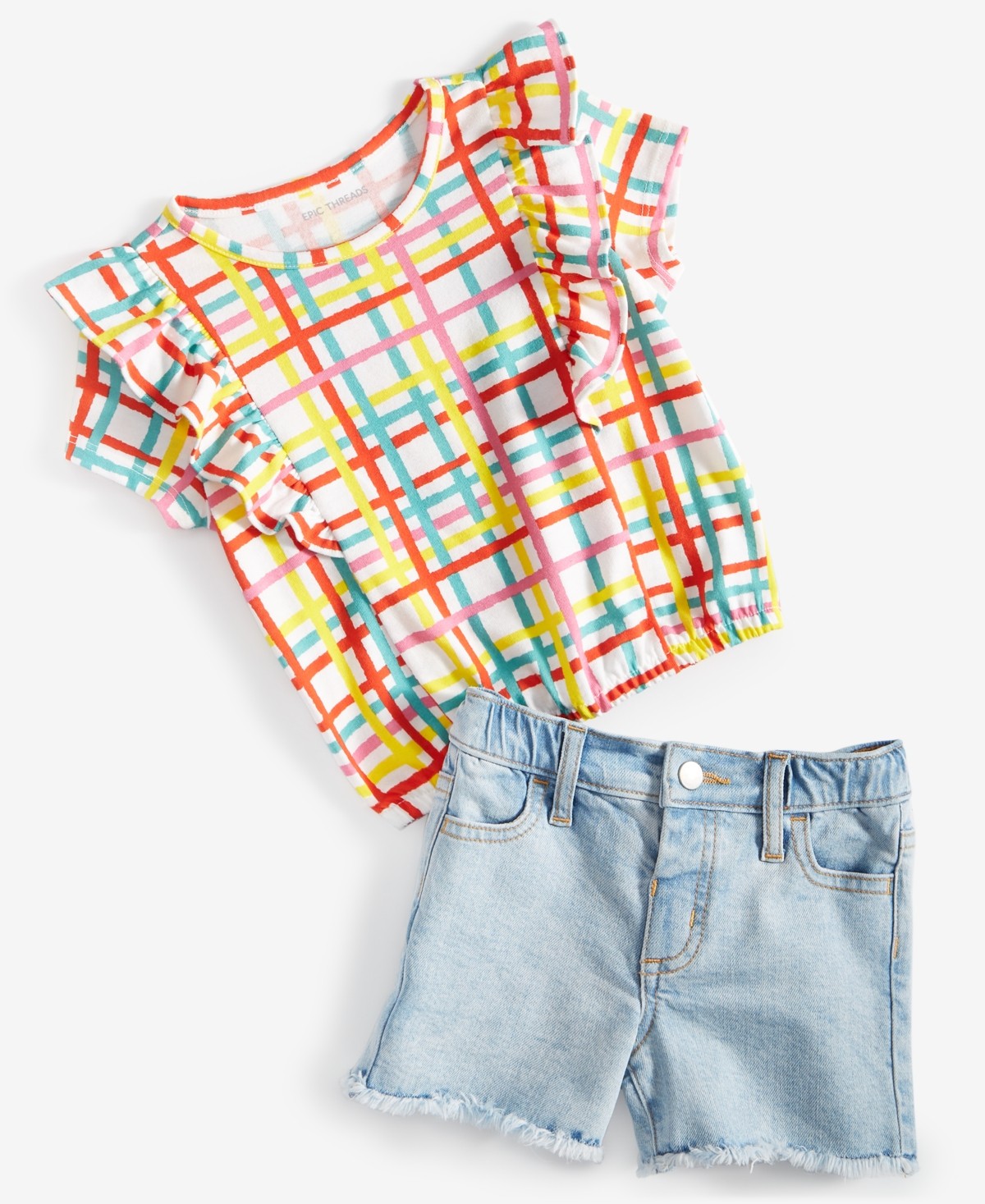 Epic Threads Toddler Girls Denim Shorts 3T