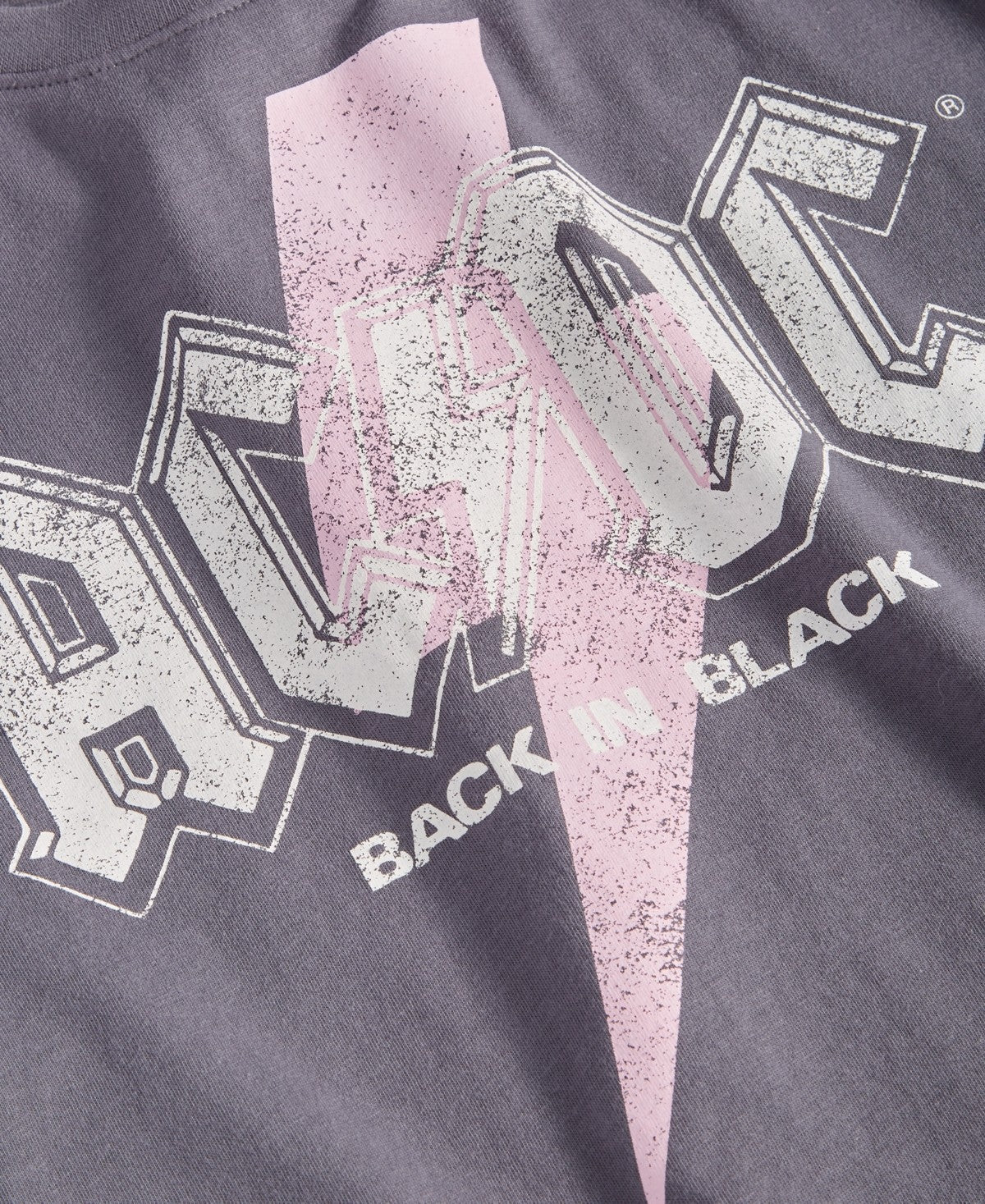 Grayson Threads Black AC/DC Graphic T-Shirt, Big Girls, Size S