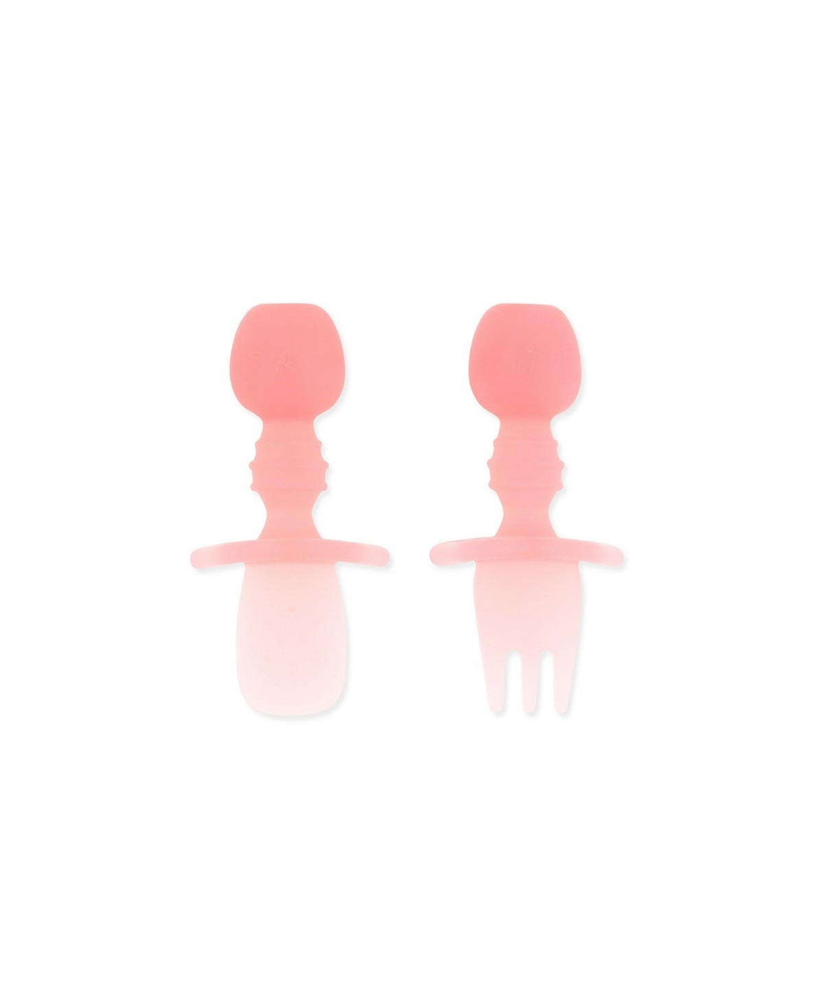 Bumkins Silicone Chewtensils, Pink