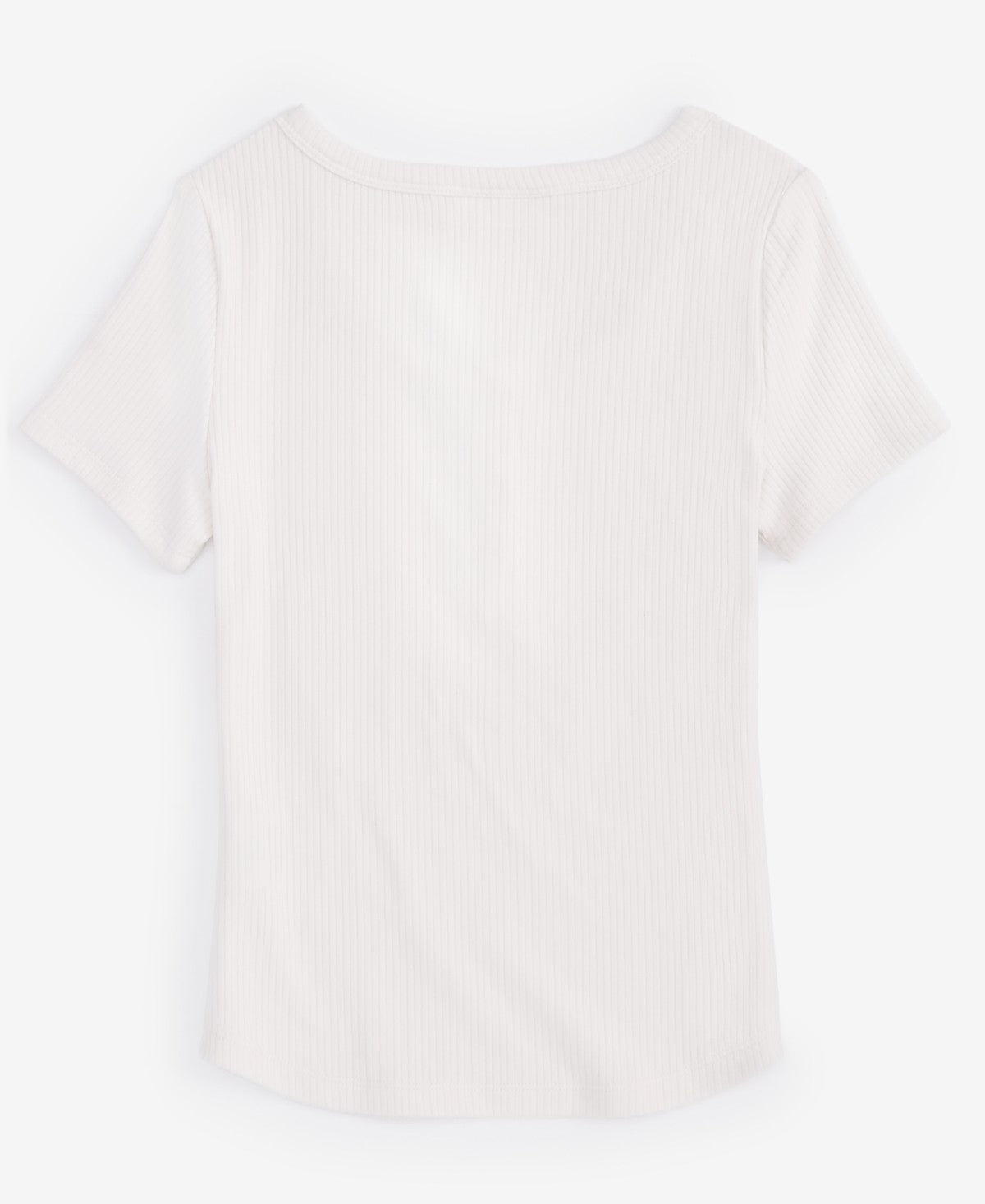 Epic Threads Girls Henley Top, Snowfall White, Size S