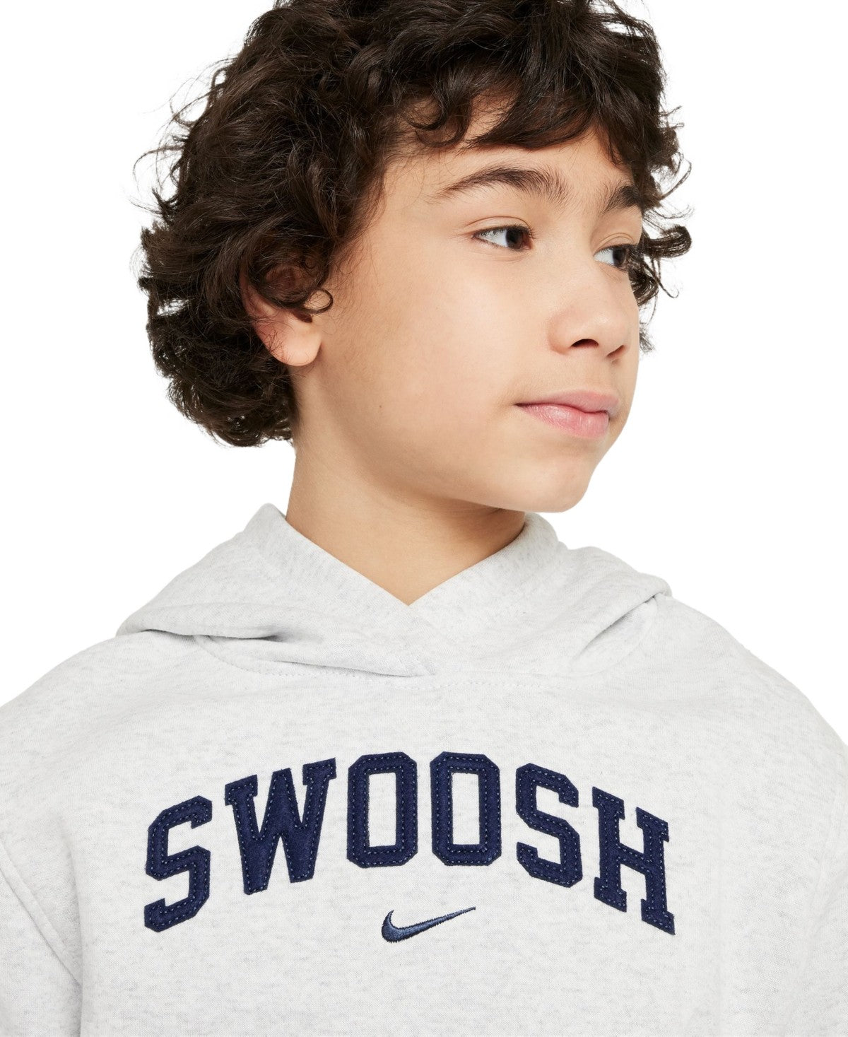 Nike NSW Cozy Club Fleece Hoodie Boys' Size S