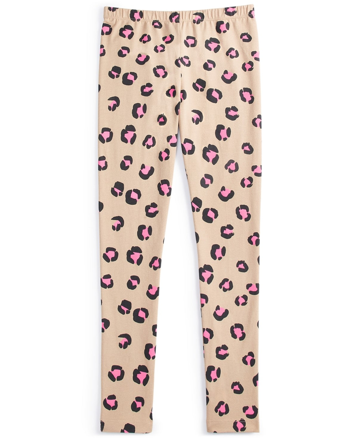 Epic Threads Girls Pop Leopard-Print Leggings - Travertine Tile