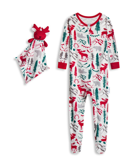 Max & Olivia Baby Boys 2-Piece Pajama Set, 18 Months