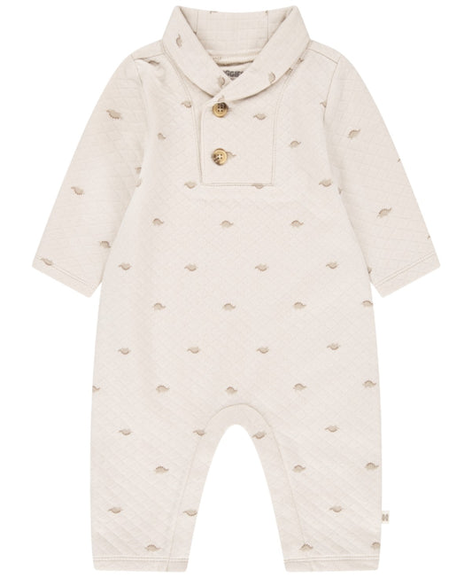 Huggies Quilted Coverall for Baby Boys, French Oak, 3M