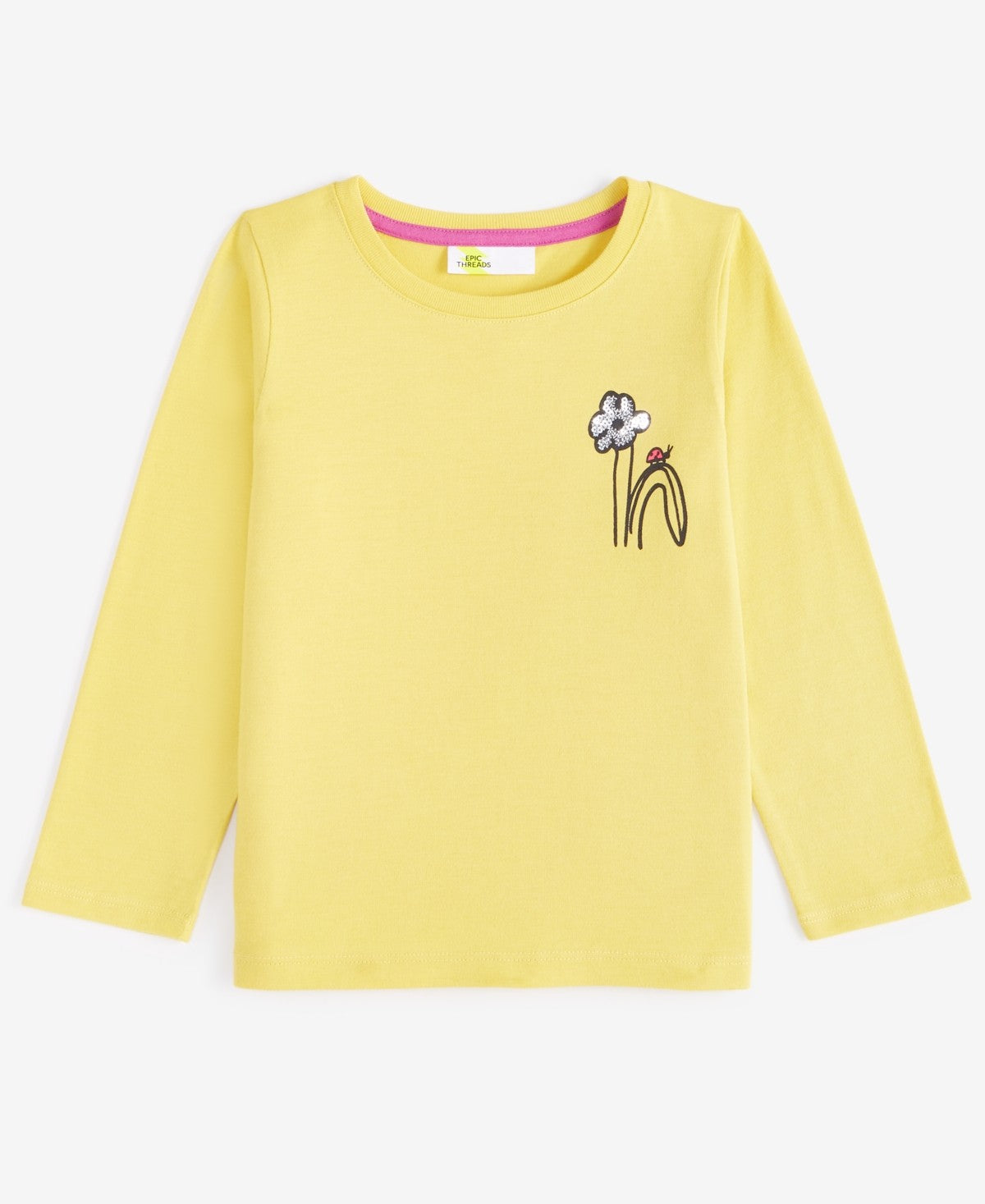 Epic Threads Girls Super Natural Long-Sleeve T-Shirt 2T