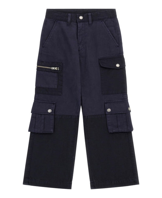 Guess Big Boy Cargo Pants Smart Blue Size 16
