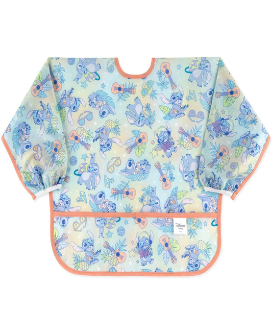 Bumkins Disney Longsleeve Bibs Aloha Stitch One Size