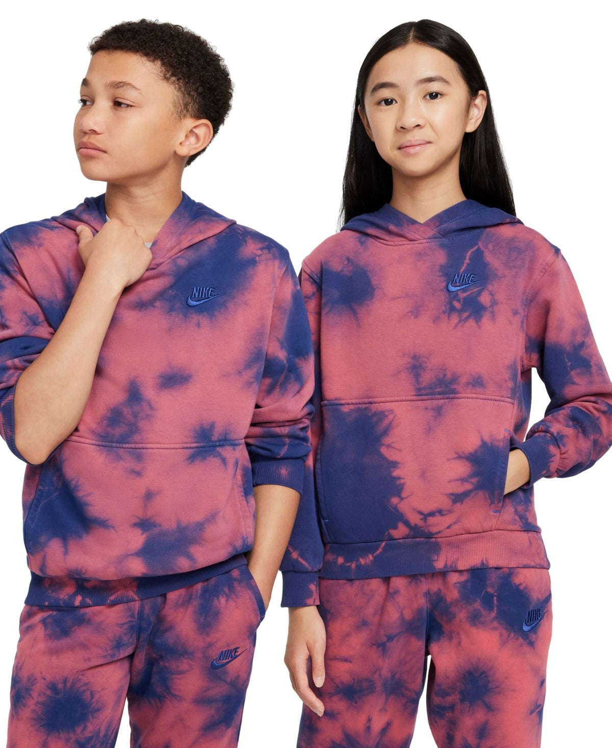 Nike Sportswear Club Fleece Tie-Dyed Hoodie XL
