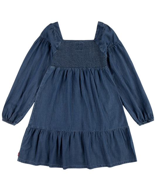 Levi's Long Sleeve Smocked Top Dress - Pacific Highway