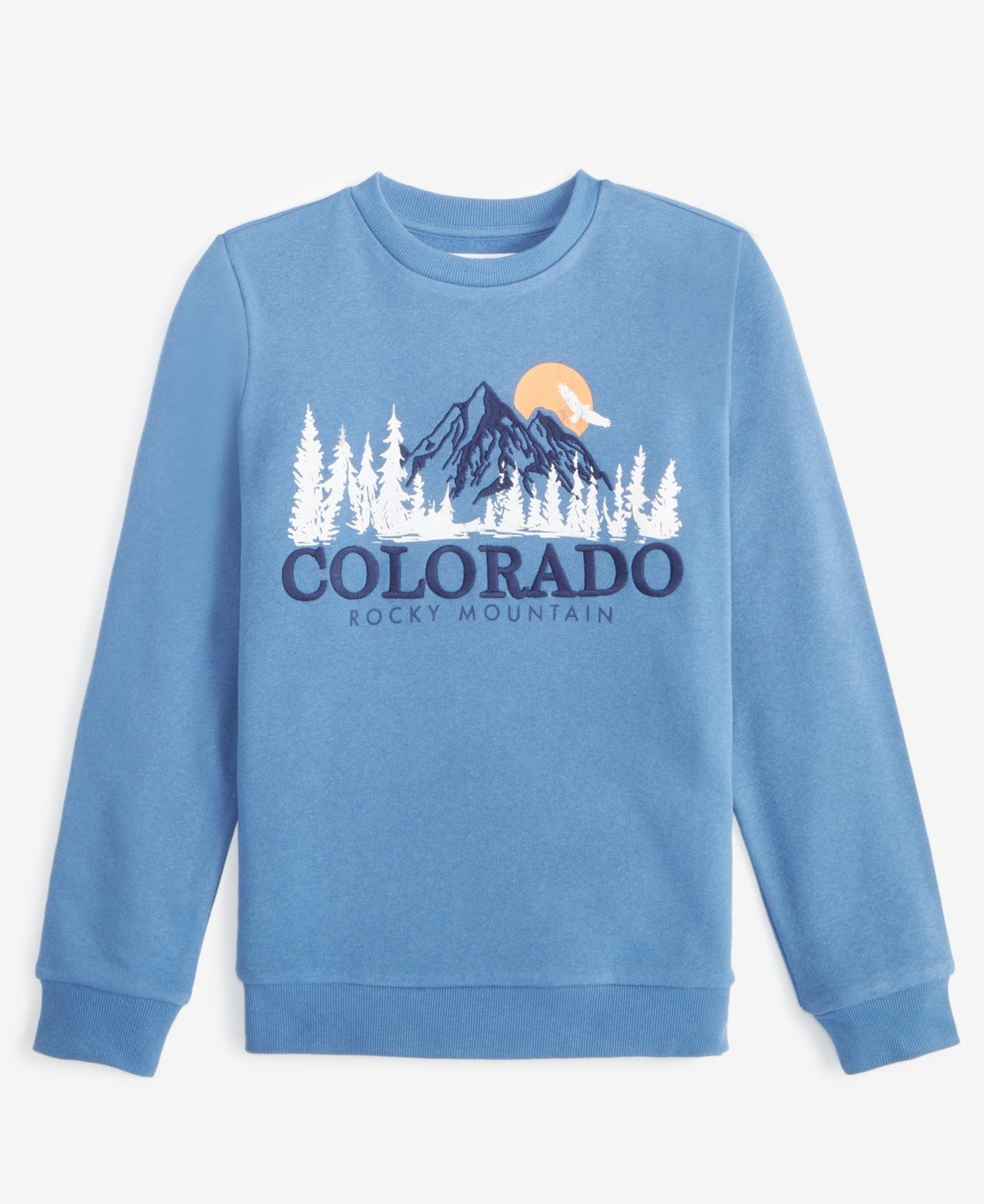 Grayson Threads Kids Boys Colorado Fleece Sweatshirt L Blue