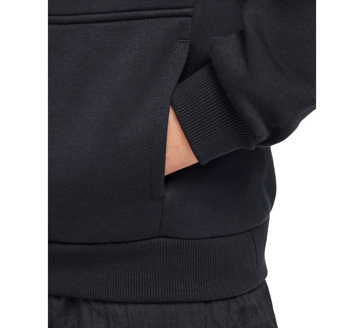 Nike Sportswear Club Fleece Hoodie - Black, Size S boys