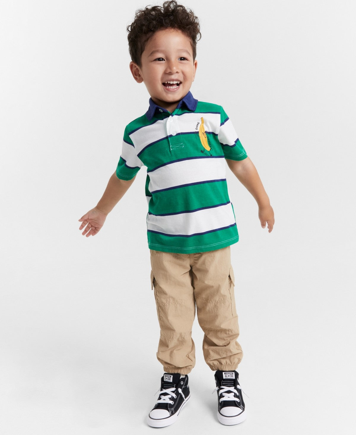 Epic Threads Toddler Boys Rugby Polo Shirt 3T - Medieval Blue