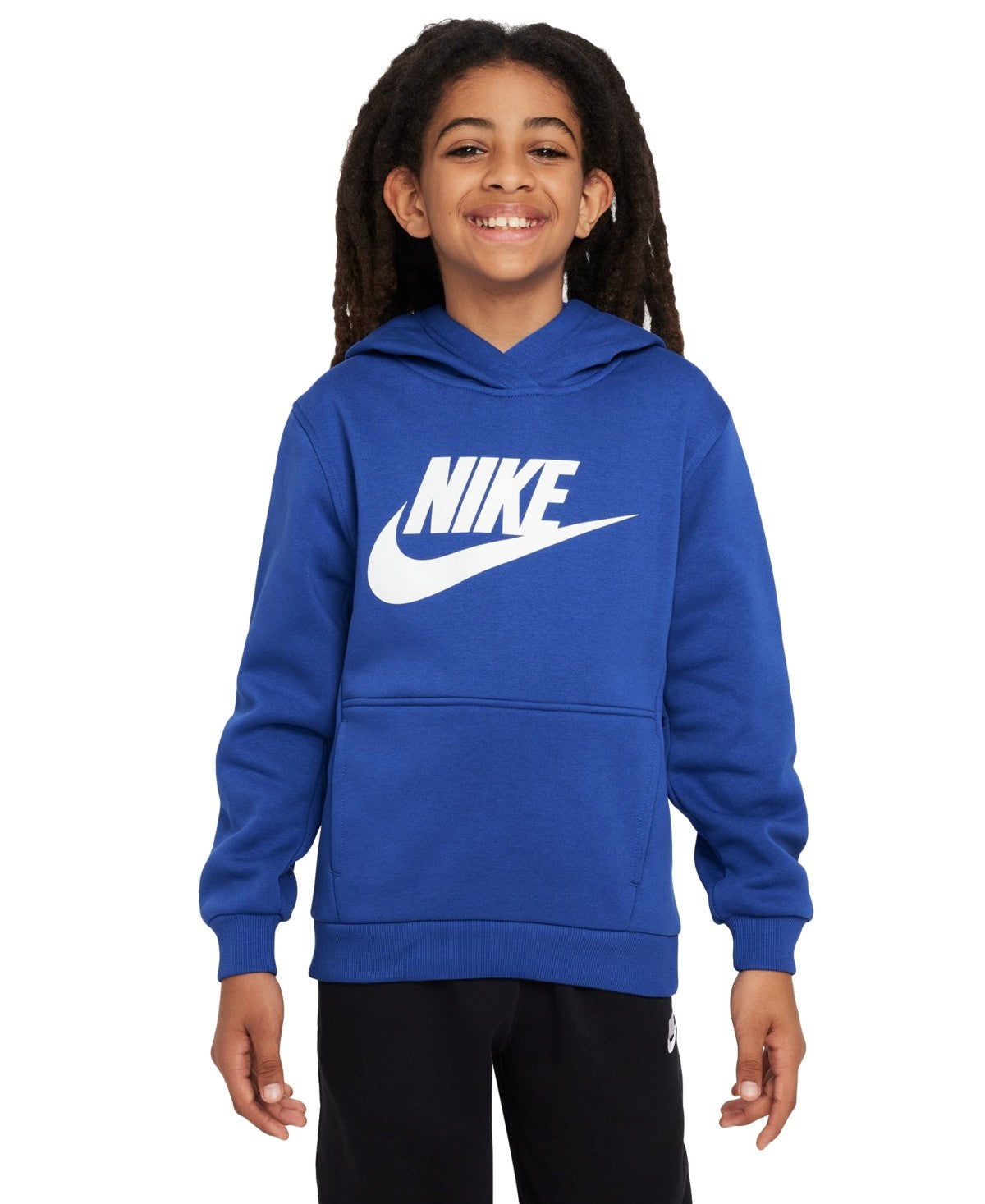 Nike Sportswear Club Fleece Hoodie - Game Royal, Size L boys