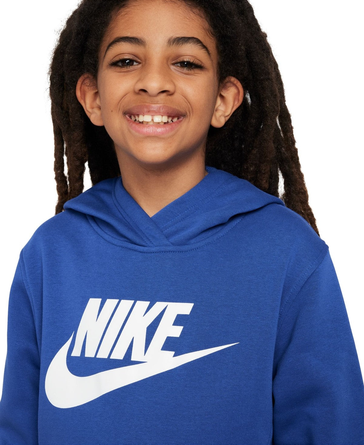 Nike Sportswear Club Fleece Hoodie - Game Royal, Size L boys