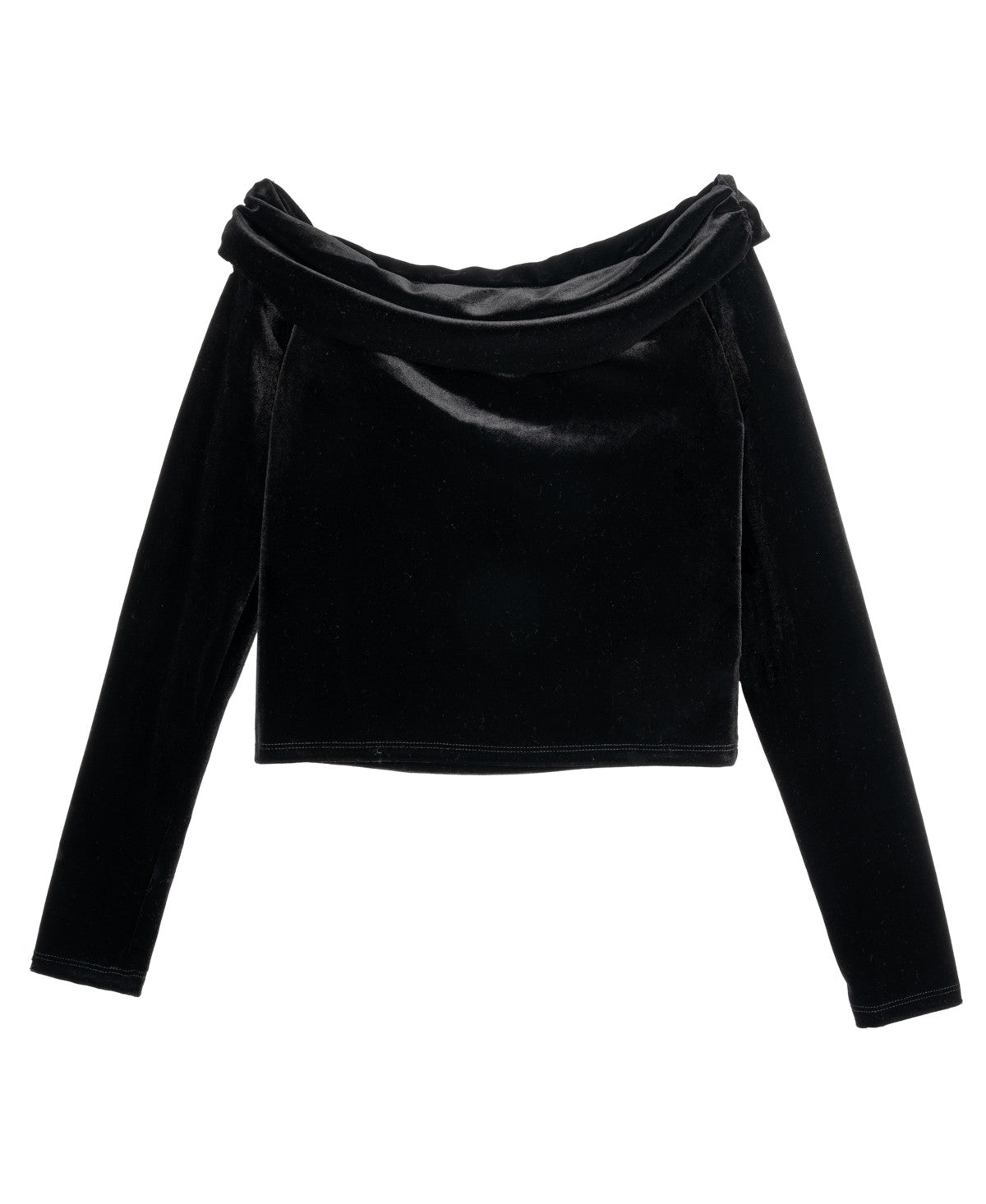 Stella 88 Big Girls Shoulder Top Black, Size XL