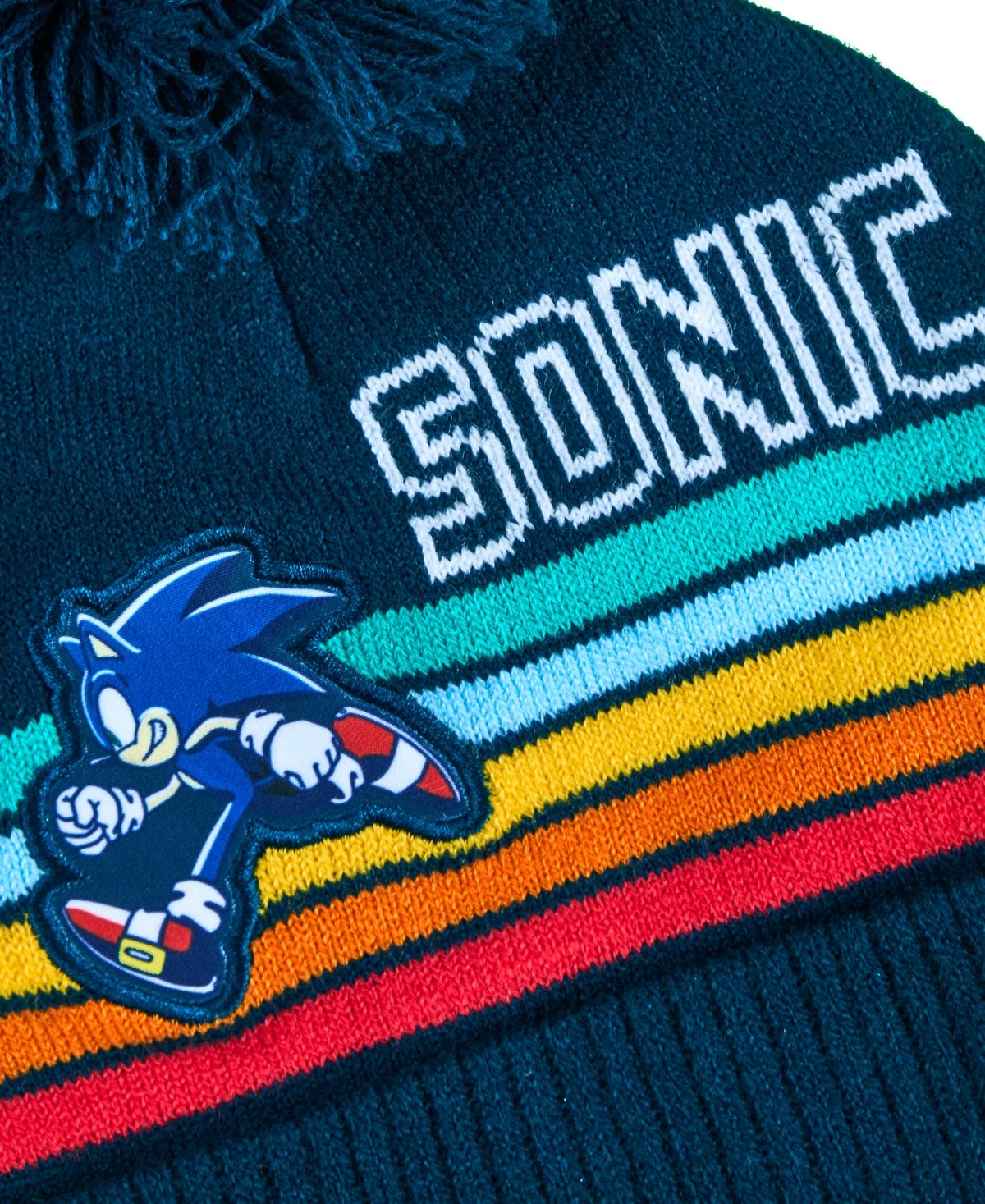 Bioworld Sonic Hedgehog boys Beanie Gloves Set, One Size