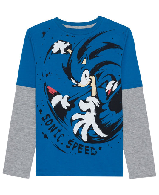 Sonic Twofer Graphic T-Shirt 
Size XL  boys