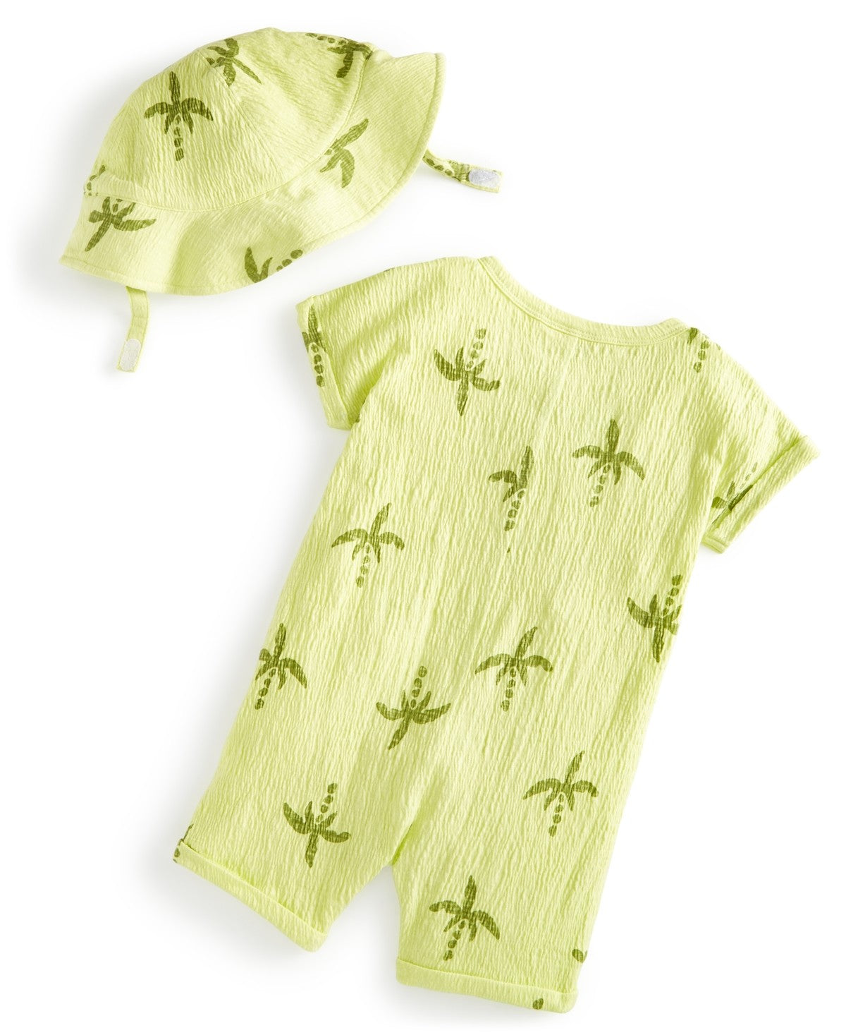 First Impressions Baby Boys Henley Romper & Hat Set, 3-6 Months