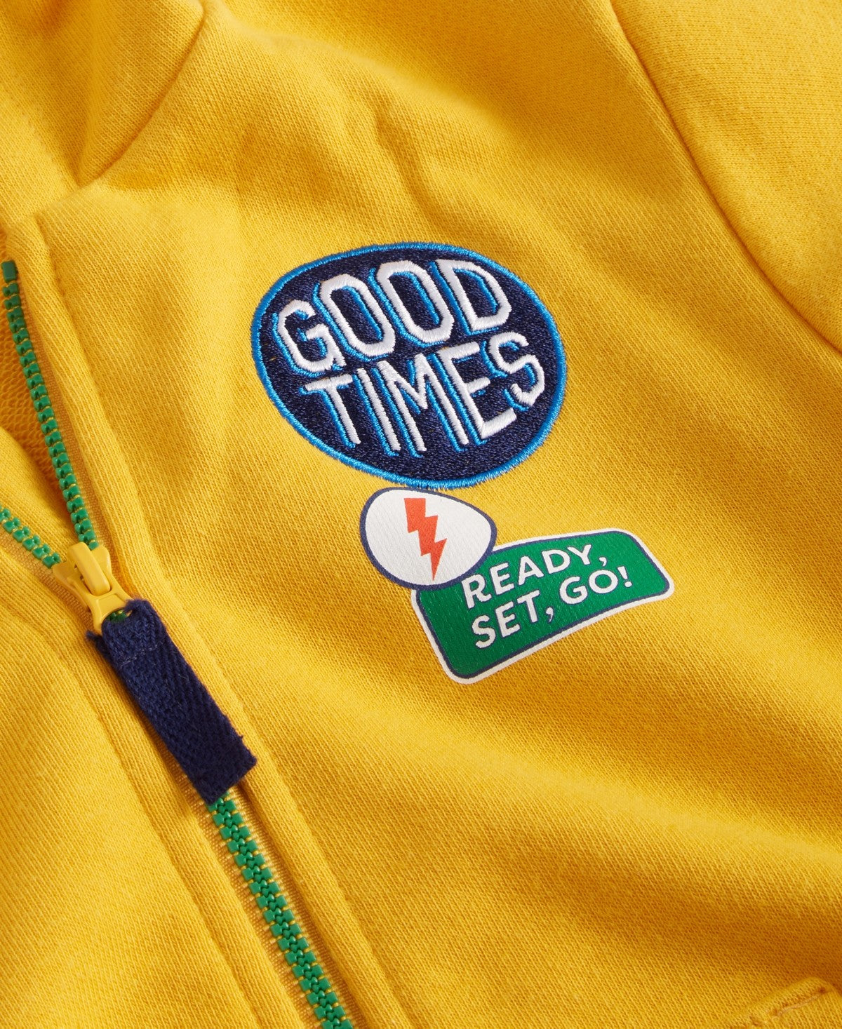 Epic Threads Toddler Boys Zip-up Hoodie 4T- Midsummer Gold