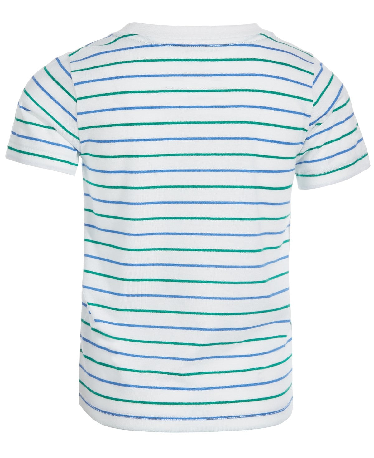 Epic Threads Toddler Boys Stripe T-Shirt 2T - Angel White