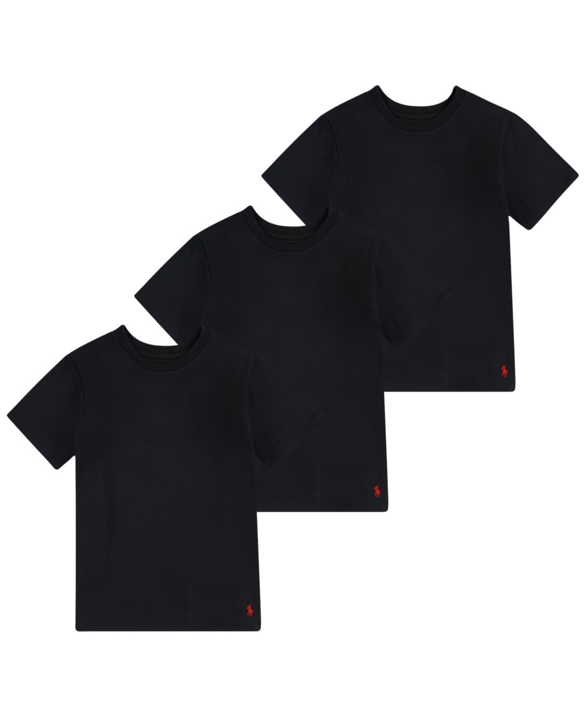 Polo Ralph Lauren Boys' Classic Fit Crew Tee XL, Pack of 3