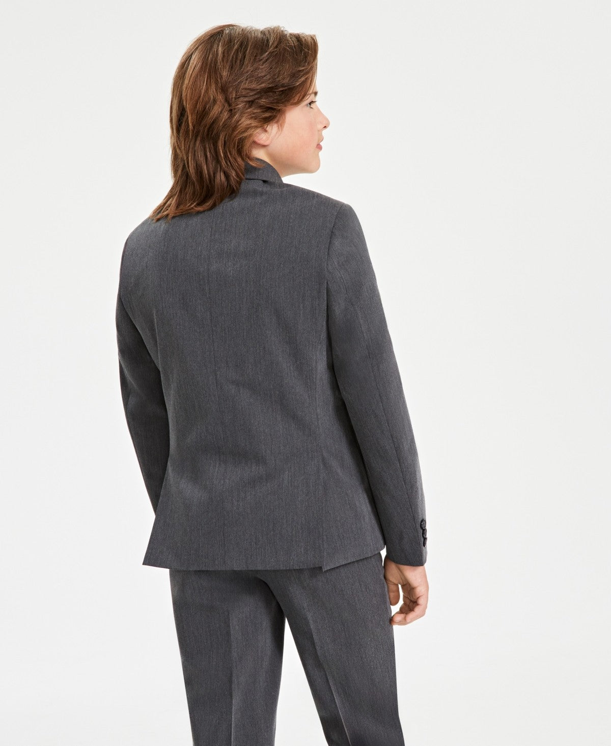B By Brooks Brothers Classic Fit Stretch Suit Jacket, 18R Boy