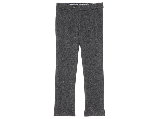 Appaman Kids Stretchy Suit Pants, Noir Micro Plaid, Size 4T boys