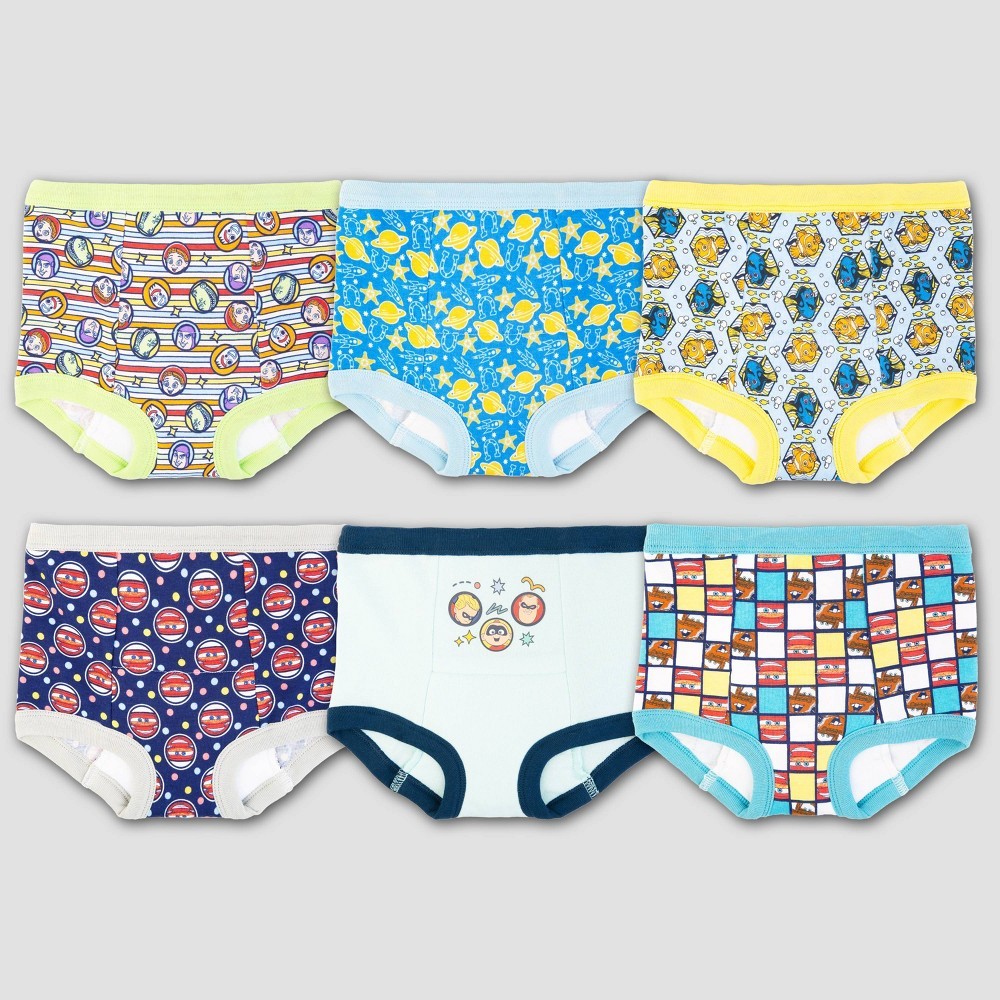 Pixar Toddler Training Underwear 3T 
Pack of 6 boys