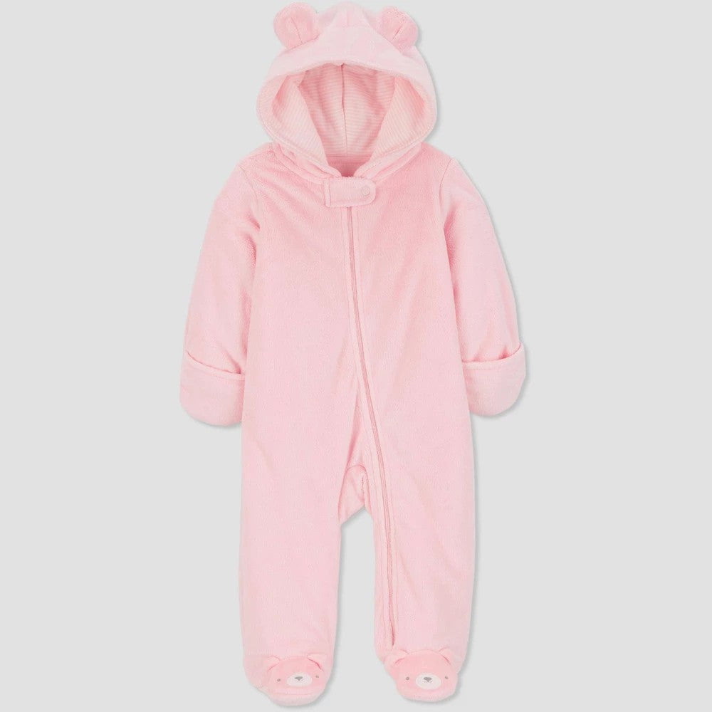 Carter's Baby Girls' Pink Romper, Size 3M