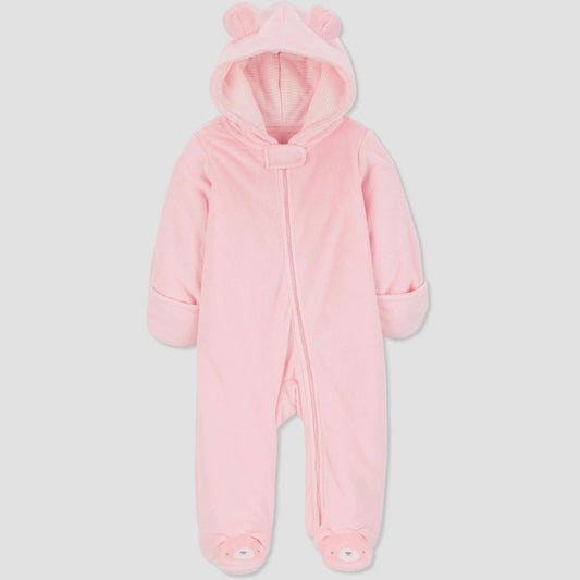 Carter's Baby Girls' Pink Romper, Size 3M