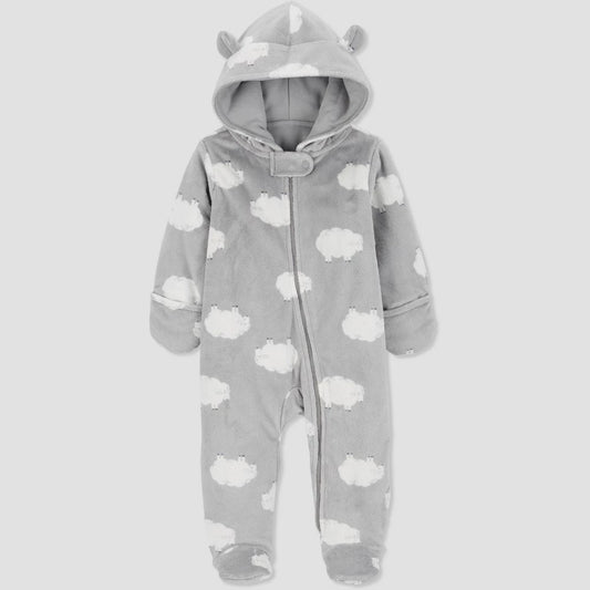 Carter's Just One You® Baby Sheep Romper - Gray 6M