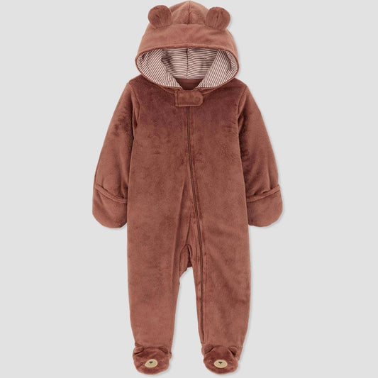 Carter's Just One You Baby Romper Newborn Brown boys