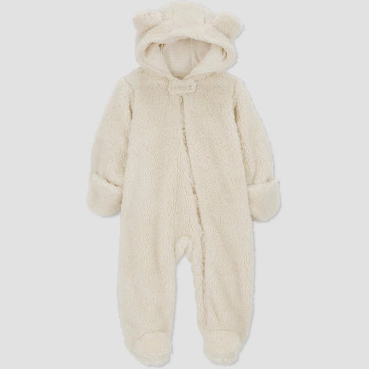 Carter's Just One You Baby Jumpsuit Cream, Size 9M
