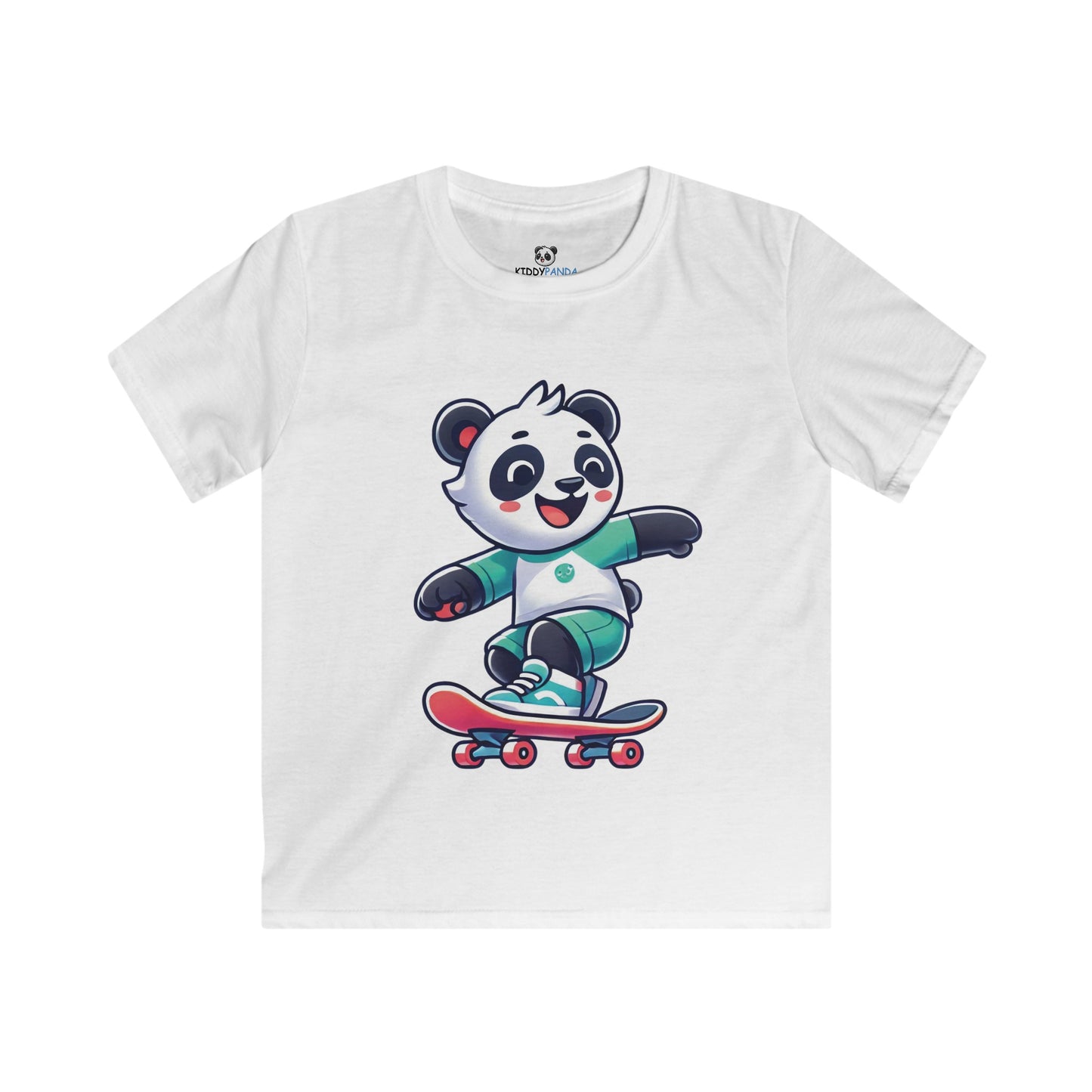 Panda Skateboard T-Shirt