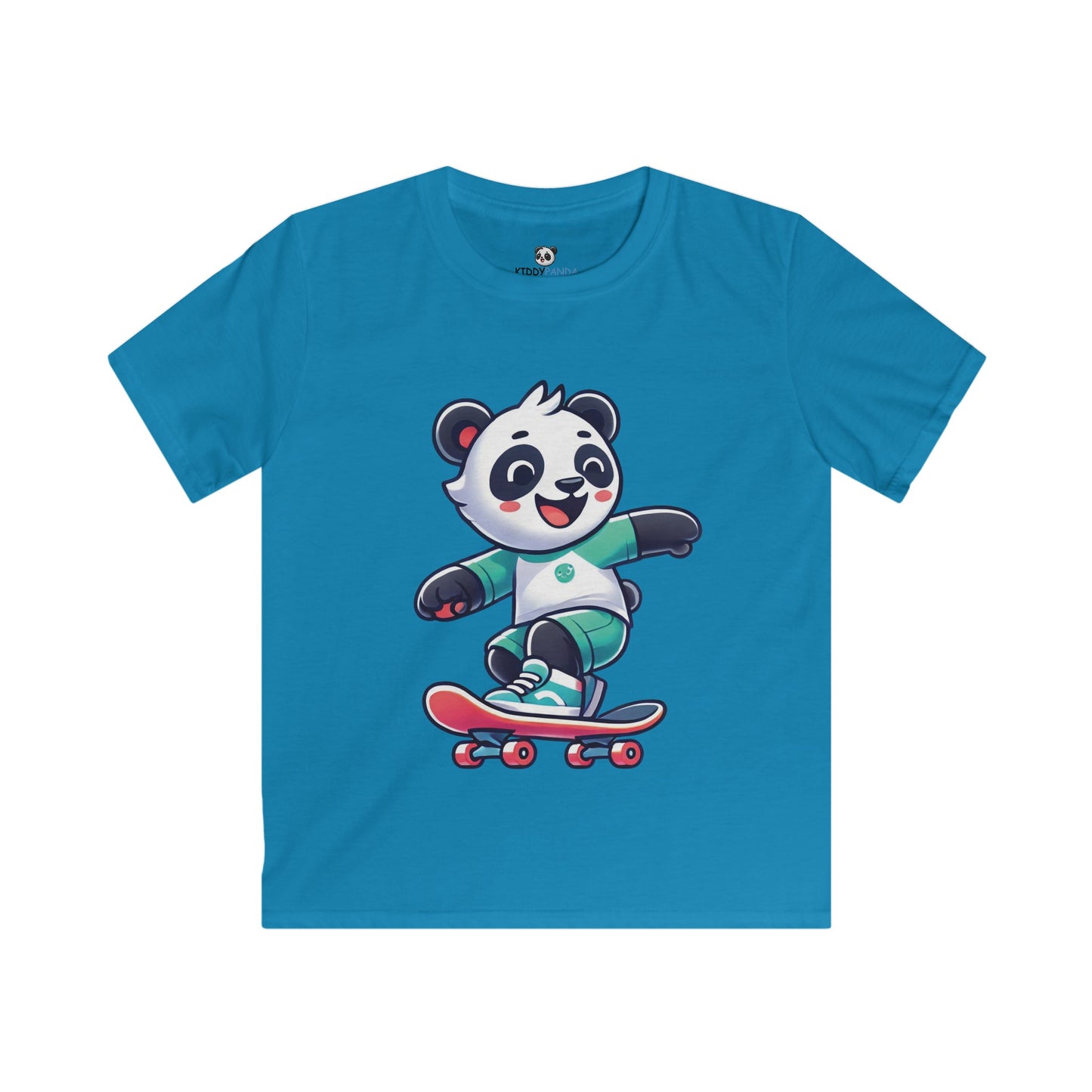 Panda Skateboard T-Shirt