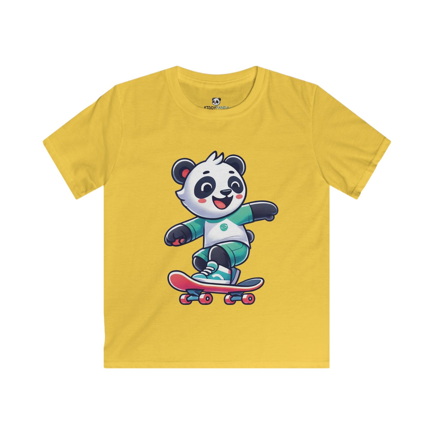 Panda Skateboard T-Shirt