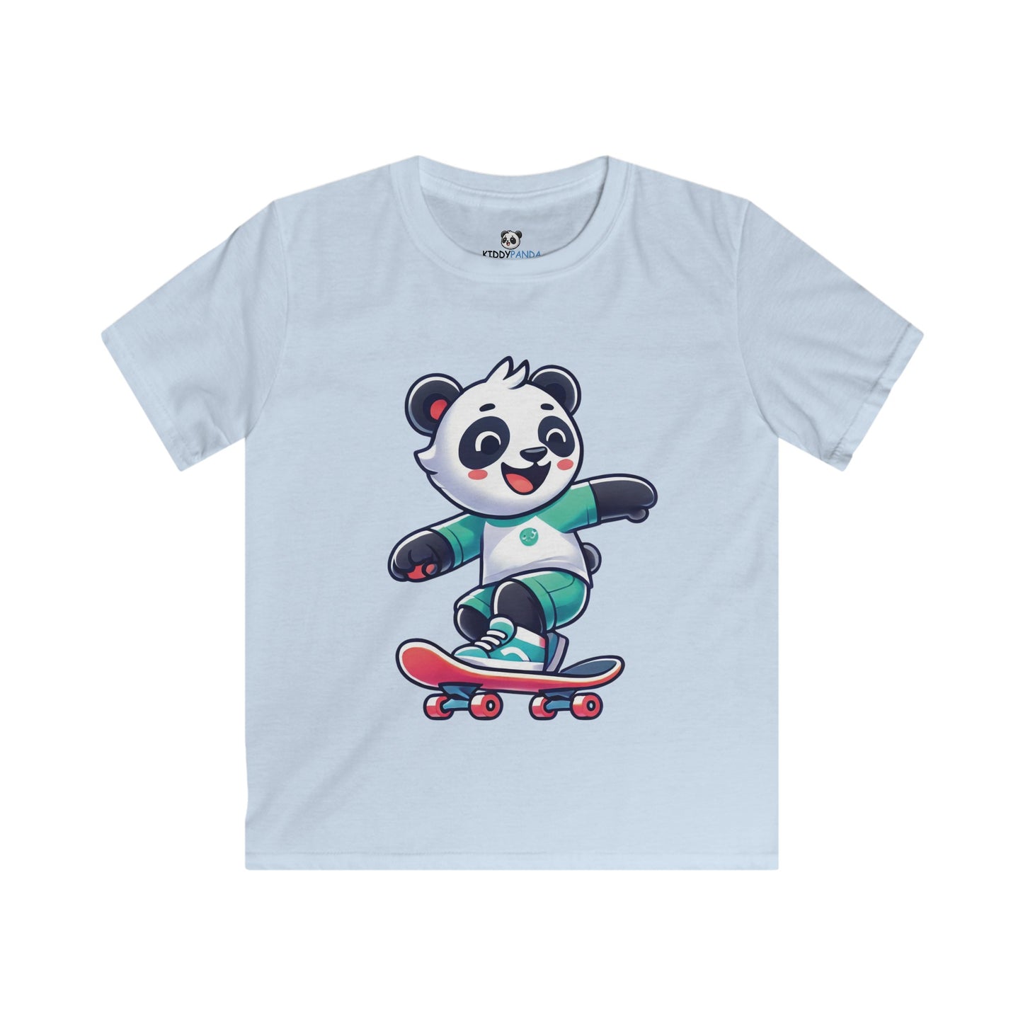 Panda Skateboard T-Shirt