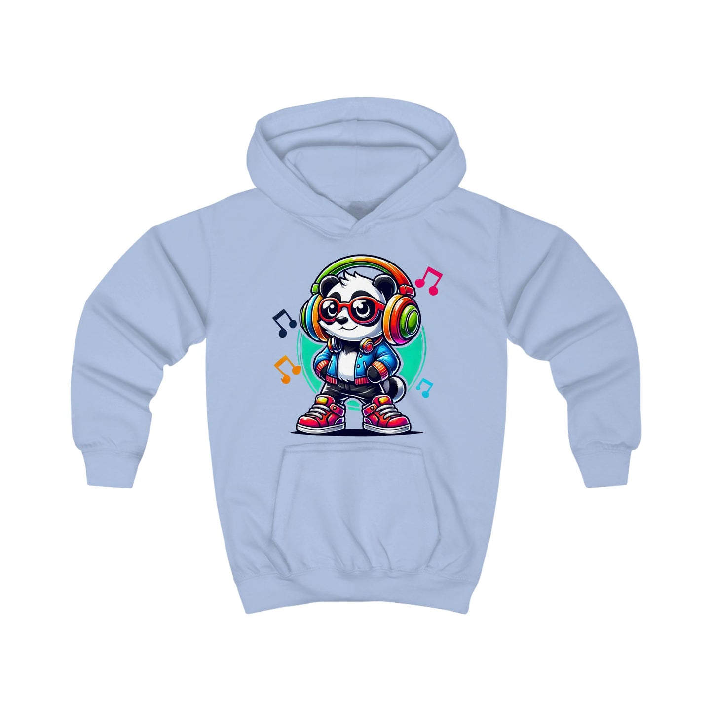 Rockin' Panda Vibes Kids Hoodie