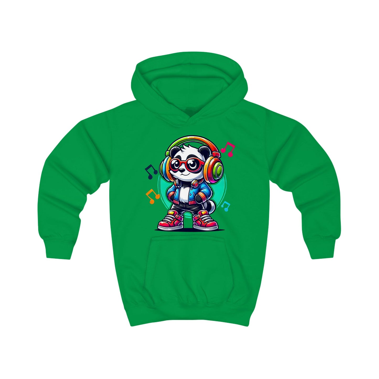 Rockin' Panda Vibes Kids Hoodie