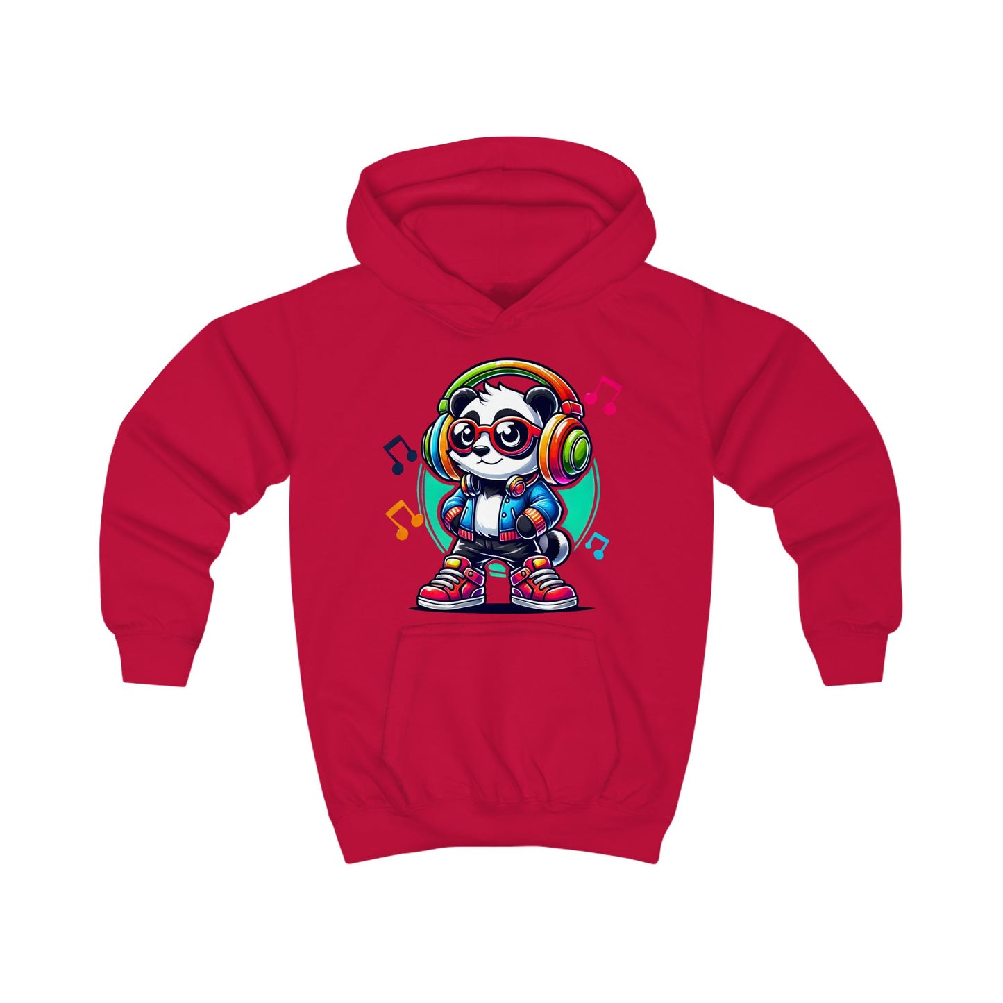 Rockin' Panda Vibes Kids Hoodie