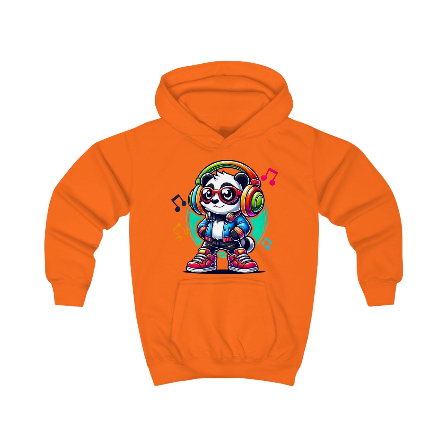 Rockin' Panda Vibes Kids Hoodie